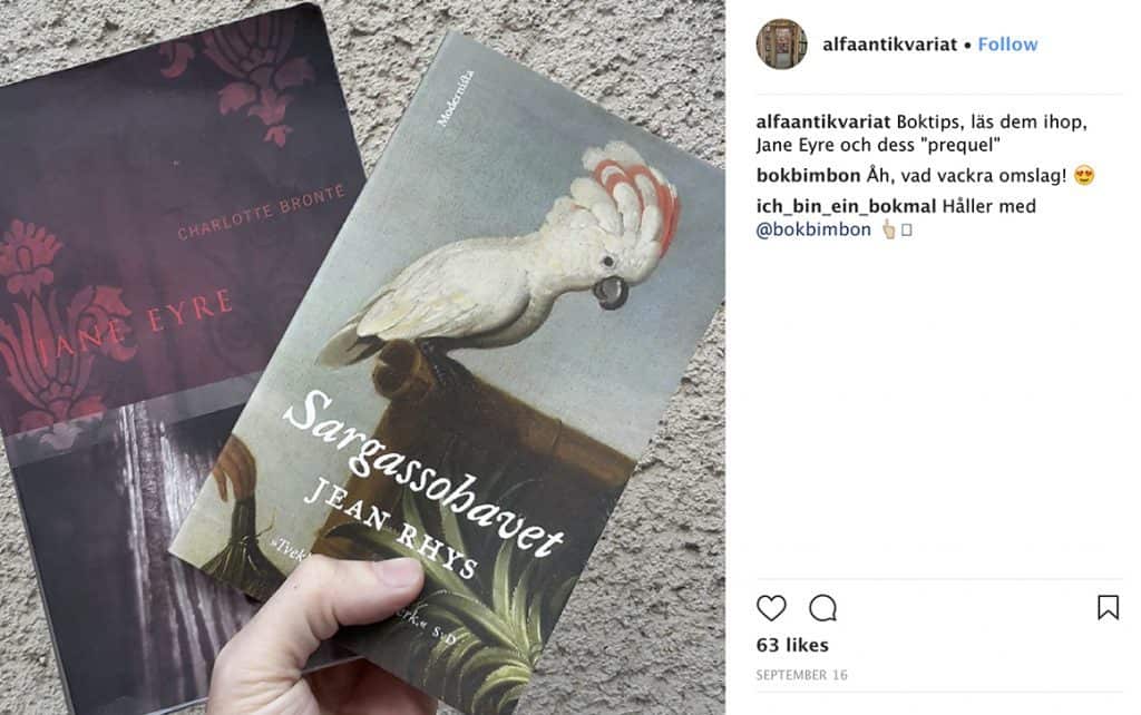 Antikvariat På Instagram Synliggör Gamla Fina Böcker - Boktugg.se