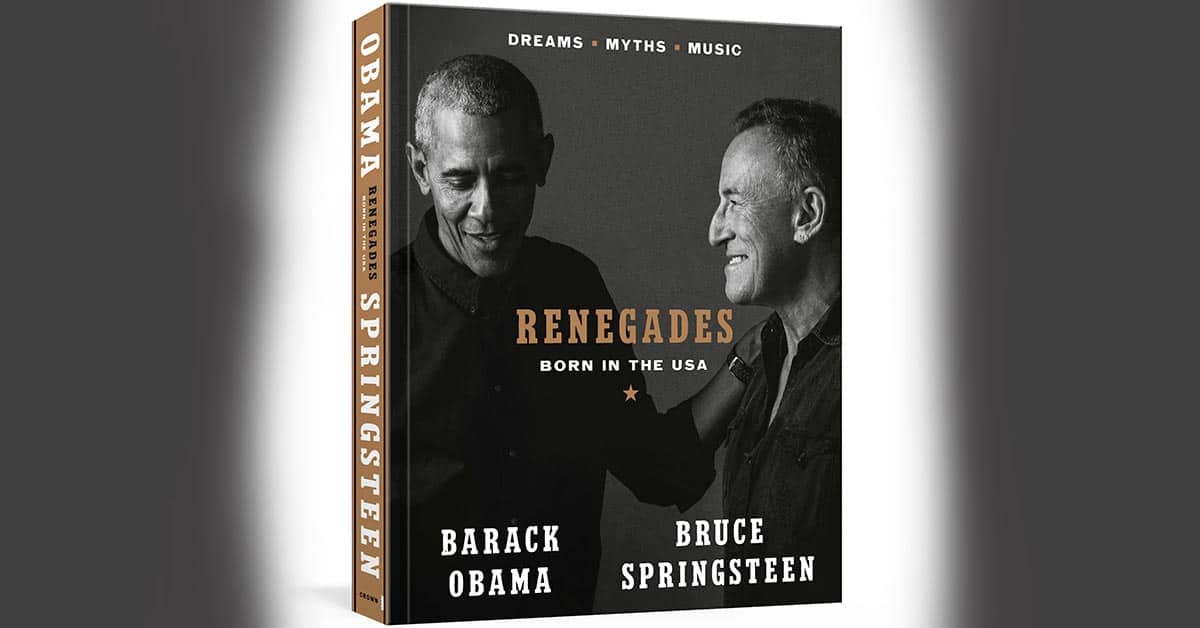 Barack Obamas och Bruce Springsteen bok