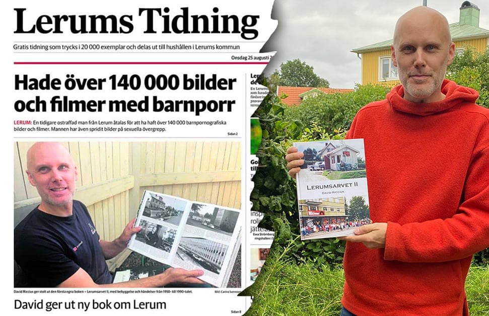 David Riccius Lerums Tidning