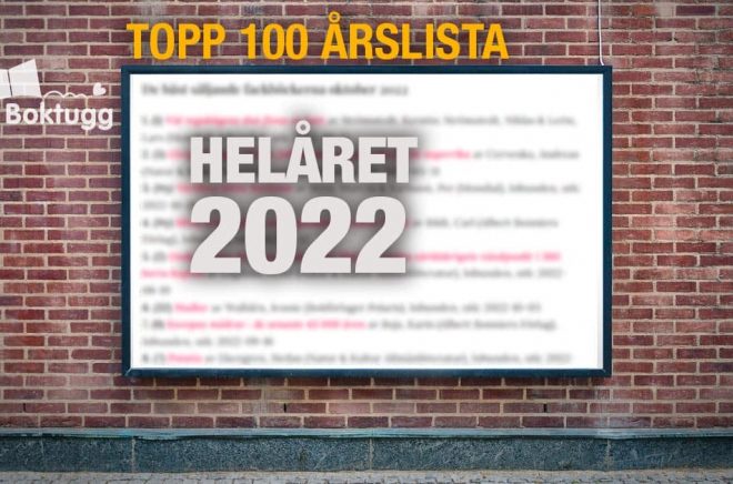 Topplista över de 100 mest sålda böckerna under hela 2022. Foto: iStock. Montage: Boktugg.