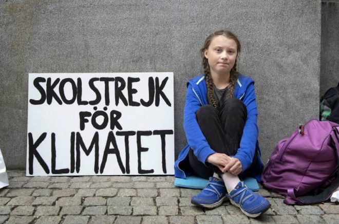 Greta Thunberg. Foto: Jessica Gow/TT