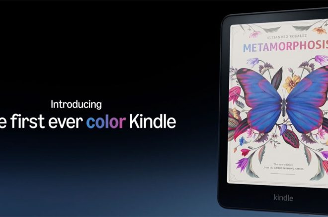 Amazons första Kindle med färgskärm heter Colorsoft. Pressbild.