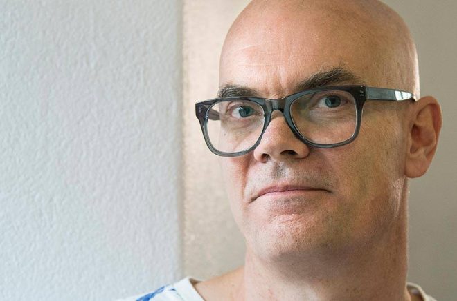 Poeten Jörgen Gassilewski får årets Erik Lindegren-pris. Arkivbild: Claudio Bresciani/TT.