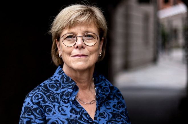 Ingrid Carlberg får pris till Anna Lindhs ära. Arkivbild; CHRISTINE OLSSON/TT.