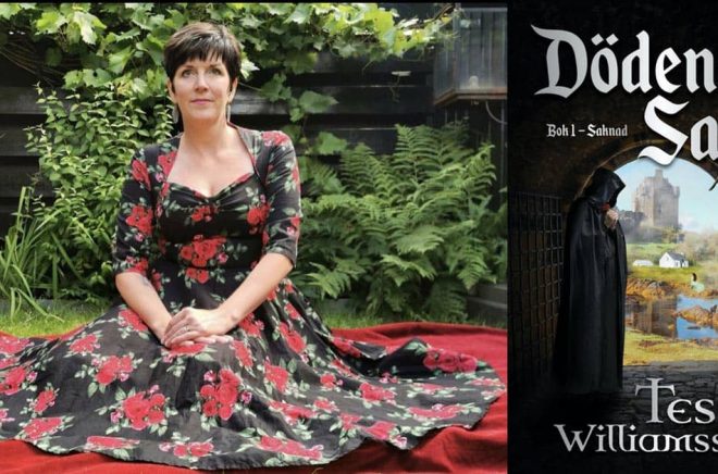 Tess Williamsson debuterade som författare hösten 2020. Foto: Privat. Omslag: Nicole Publishing